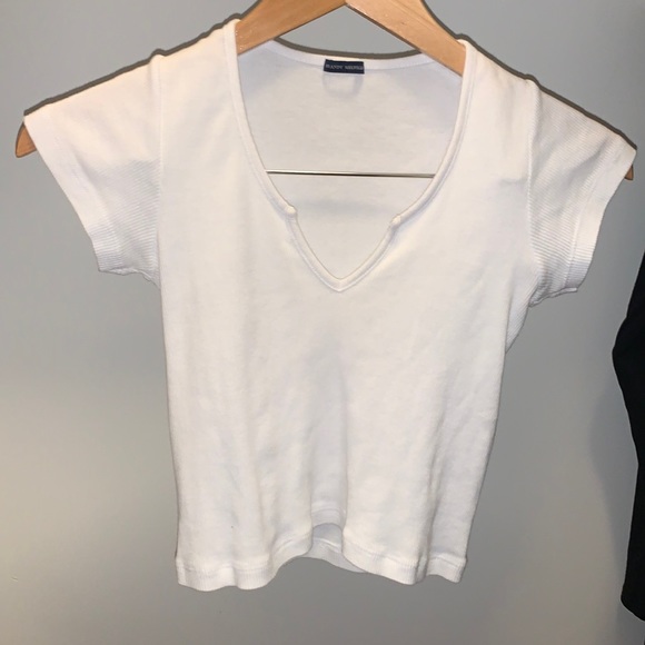 Brandy Melville white cropped top - Picture 1 of 1